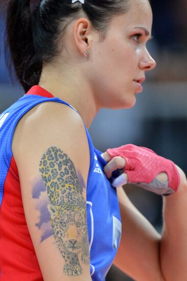 Olympics 2012 Women's Volleyball. Algeria vs. Russia