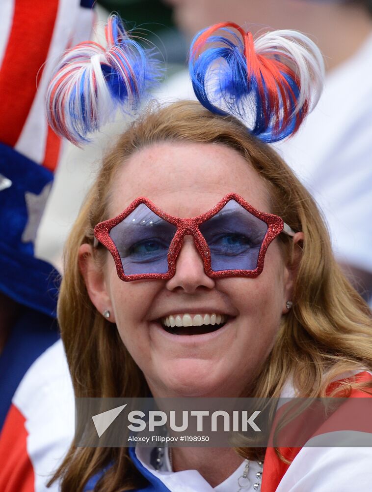 2012 Summer Olympics. Tennis. Day Five