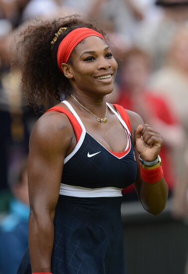 2012 Summer Olympics. Tennis. Day Five