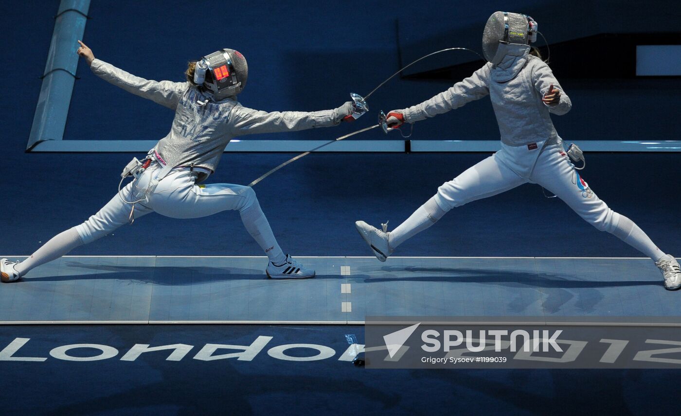 2012 Olympic Games. Fencing. Women's Individual Sabre