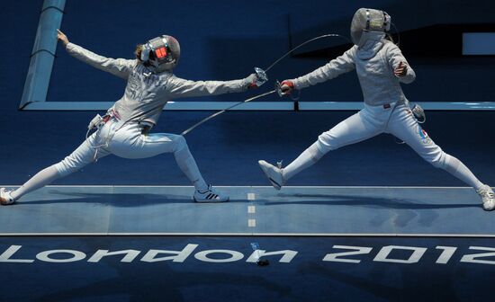 2012 Olympic Games. Fencing. Women's Individual Sabre