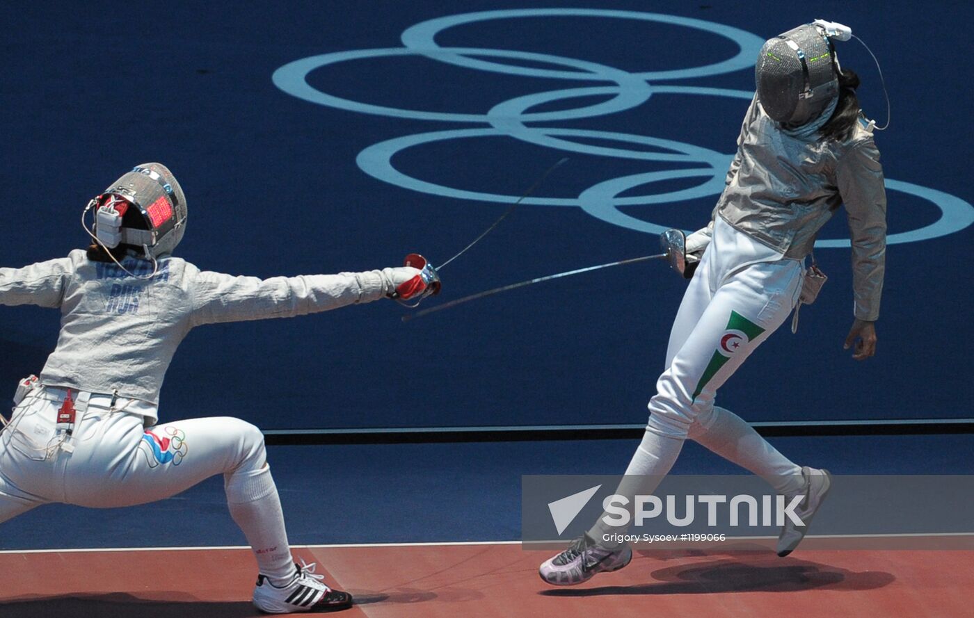 2012 Olympic Games. Fencing. Women's Individual Sabre