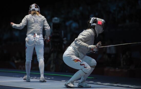 2012 Olympic Games. Fencing. Women's Individual Sabre