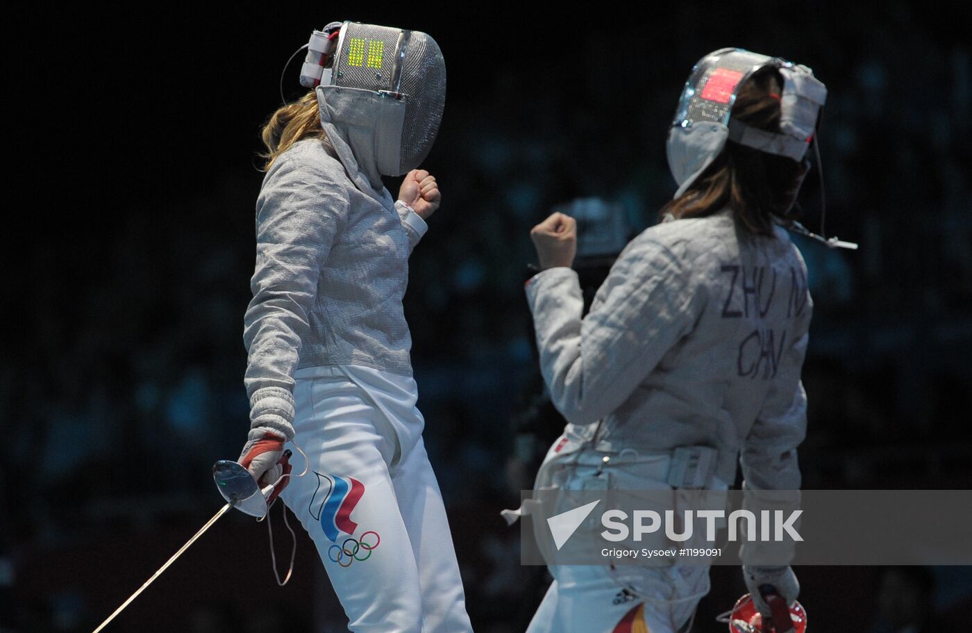 2012 Olympic Games. Fencing. Women's Individual Sabre