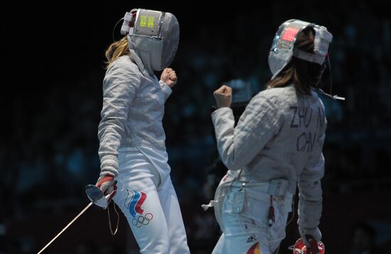 2012 Olympic Games. Fencing. Women's Individual Sabre