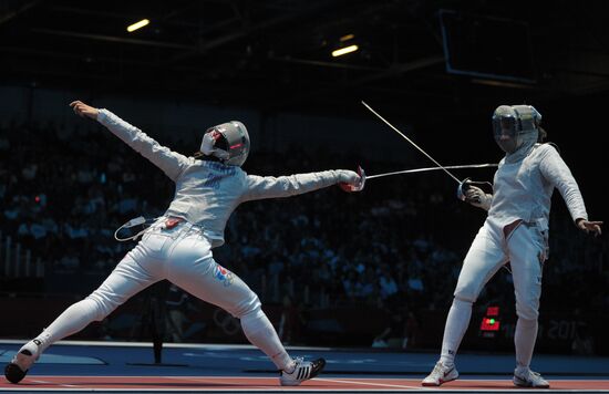 2012 Olympic Games. Fencing. Women's Individual Sabre