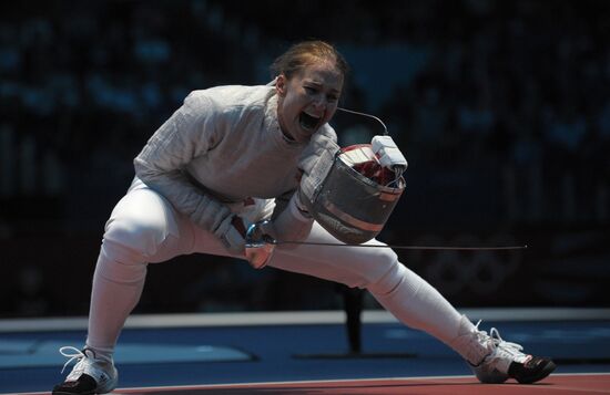 2012 Olympic Games. Fencing. Women's Individual Sabre