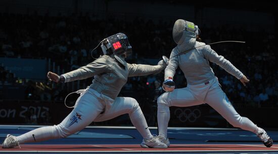2012 Olympic Games. Fencing. Women's Individual Sabre
