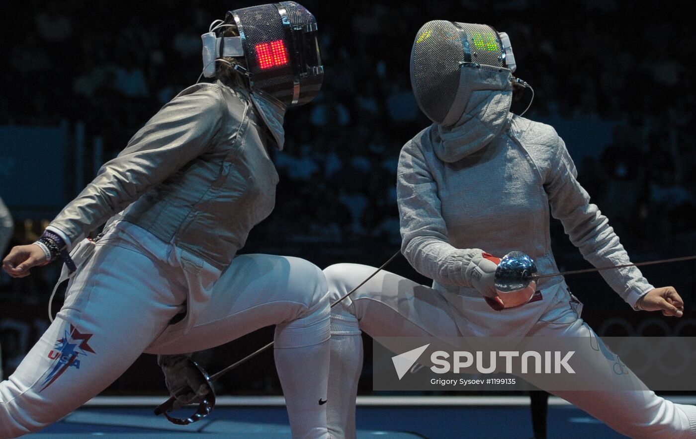 2012 Olympic Games. Fencing. Women's Individual Sabre