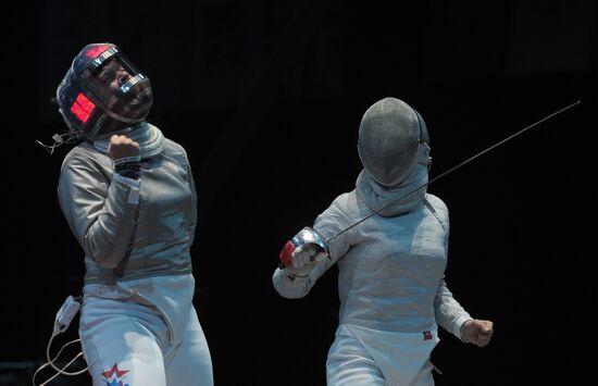 2012 Olympic Games. Fencing. Women's Individual Sabre