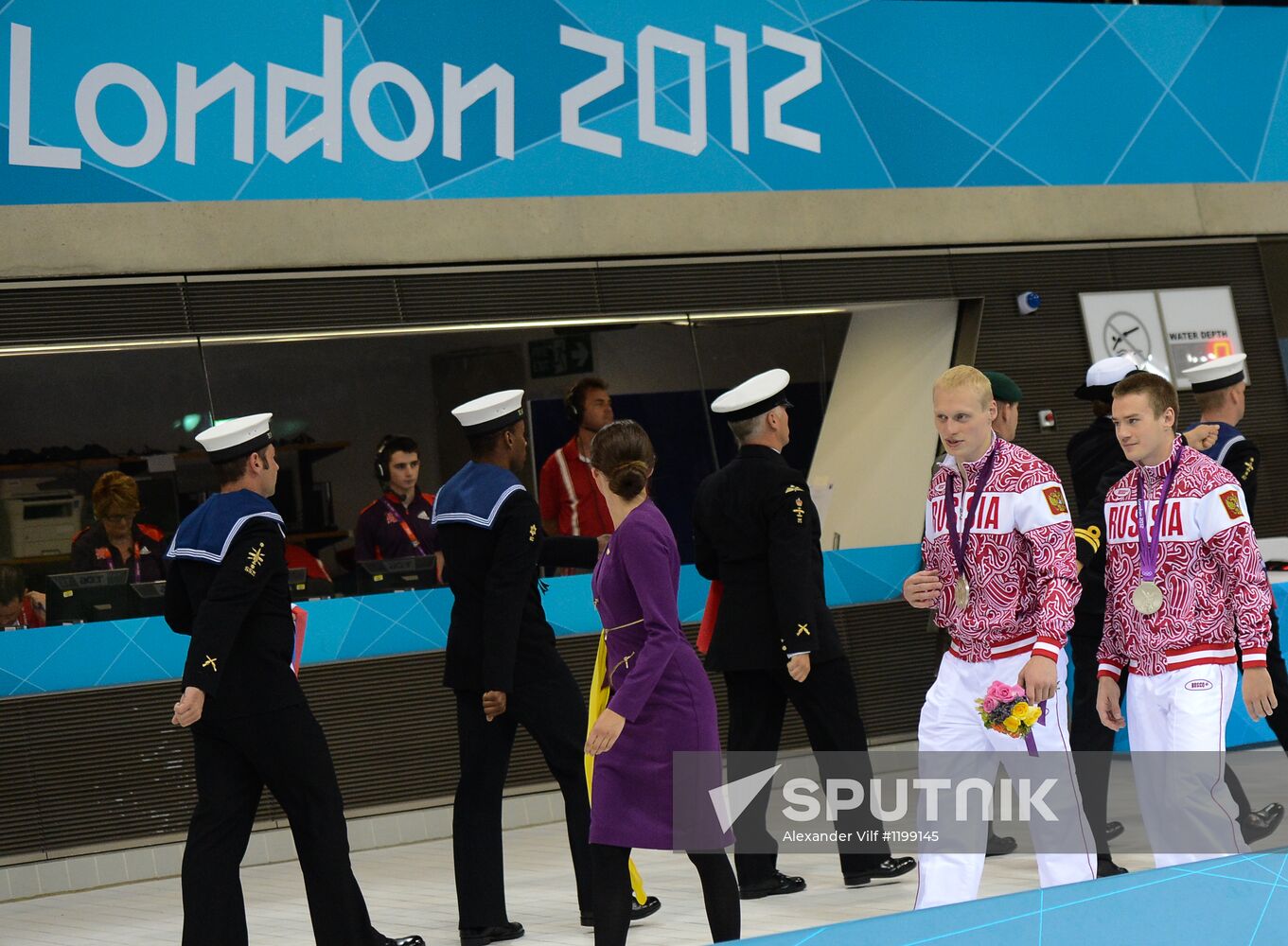 Olympics 2012 Men's Synchronized Diving. 3-meter Springboard