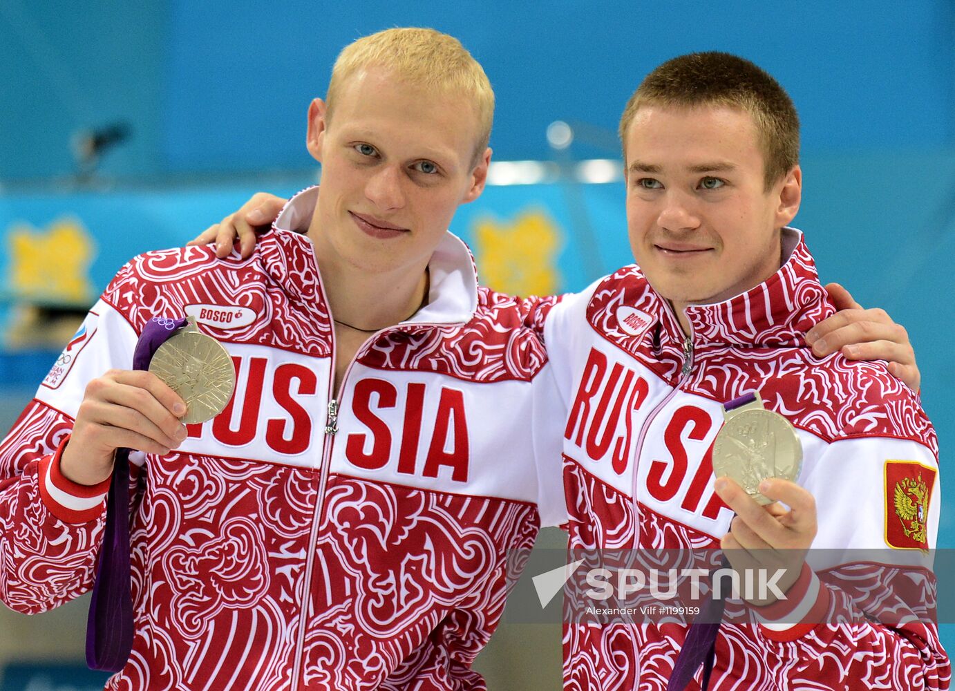 Olympics 2012 Men's Synchronized Diving. 3 meter springboard