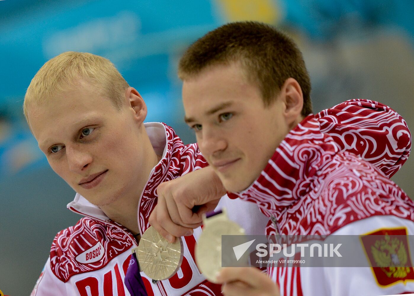 Olympics 2012 Men's Synchronized Diving. 3 meter springboard