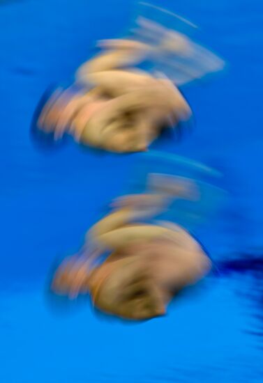 Olympics 2012 Men's Synchronized Diving. 3 meter springboard