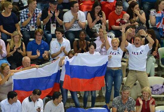 Olympics 2012 Men's Synchronized Diving. 3-meter Springboard