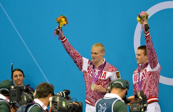 2012 Olympics. Men's Synchronised 3m Springboard Diving