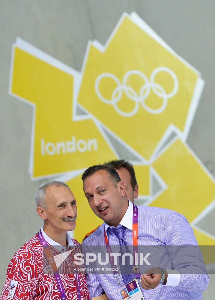 Olympics 2012 Men's Synchronized Diving. 3 meter springboard