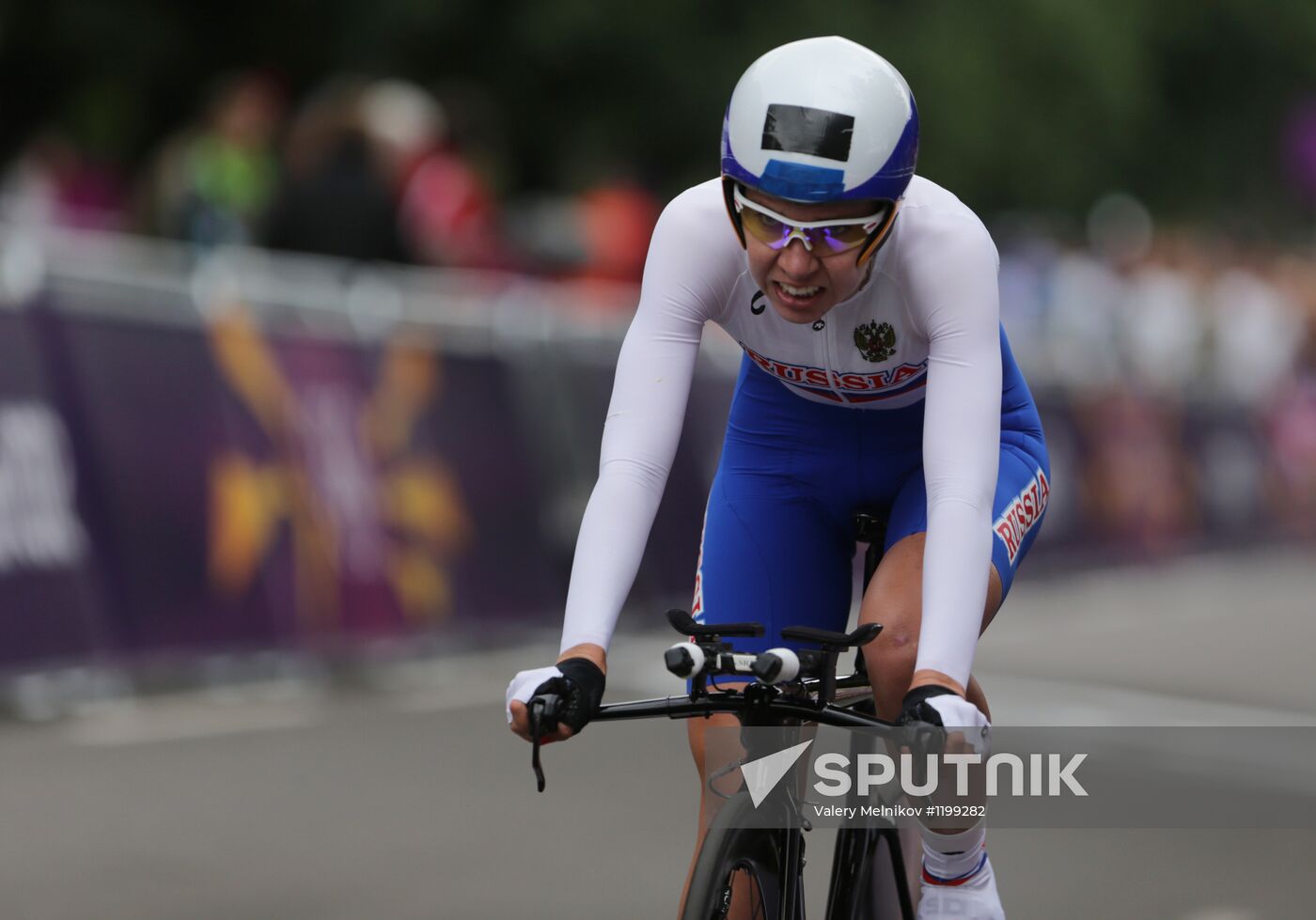 2012 Olympic Games.Cycling - Road.Women's Individual Time Trial