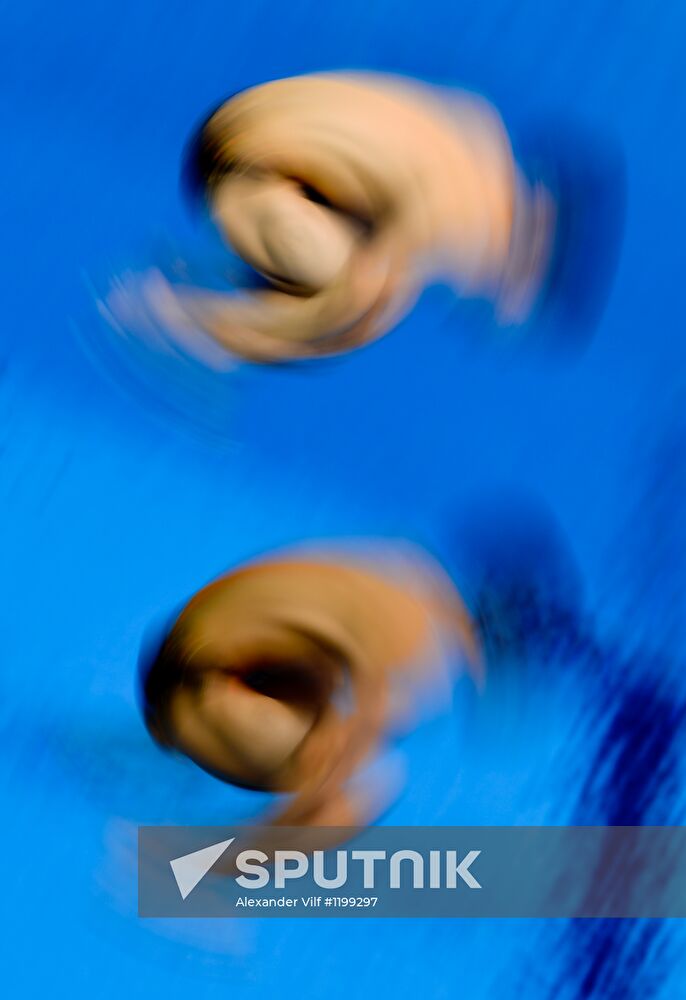 Olympics 2012 Men's Synchronized Diving. 3 meter springboard