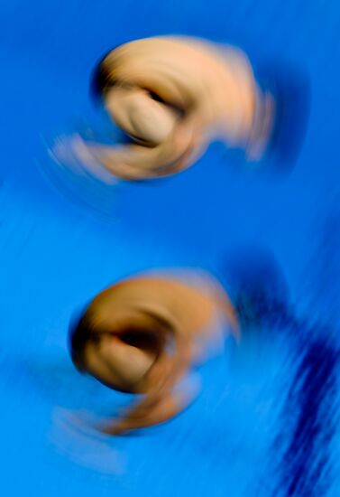 Olympics 2012 Men's Synchronized Diving. 3 meter springboard