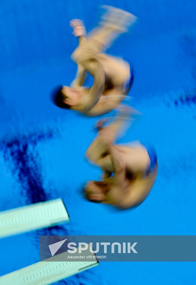 2012 Olympics. Men's Synchronised 3m Springboard Diving