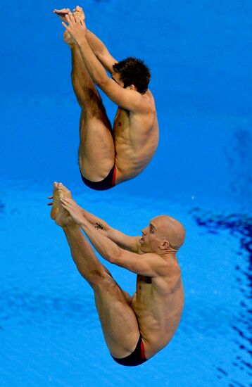 2012 Olympics. Men's Synchronised 3m Springboard Diving