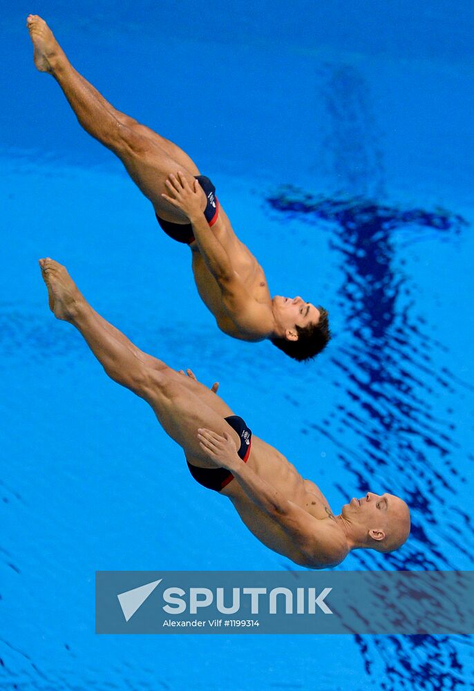 2012 Olympics. Men's Synchronised 3m Springboard Diving