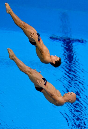 2012 Olympics. Men's Synchronised 3m Springboard Diving