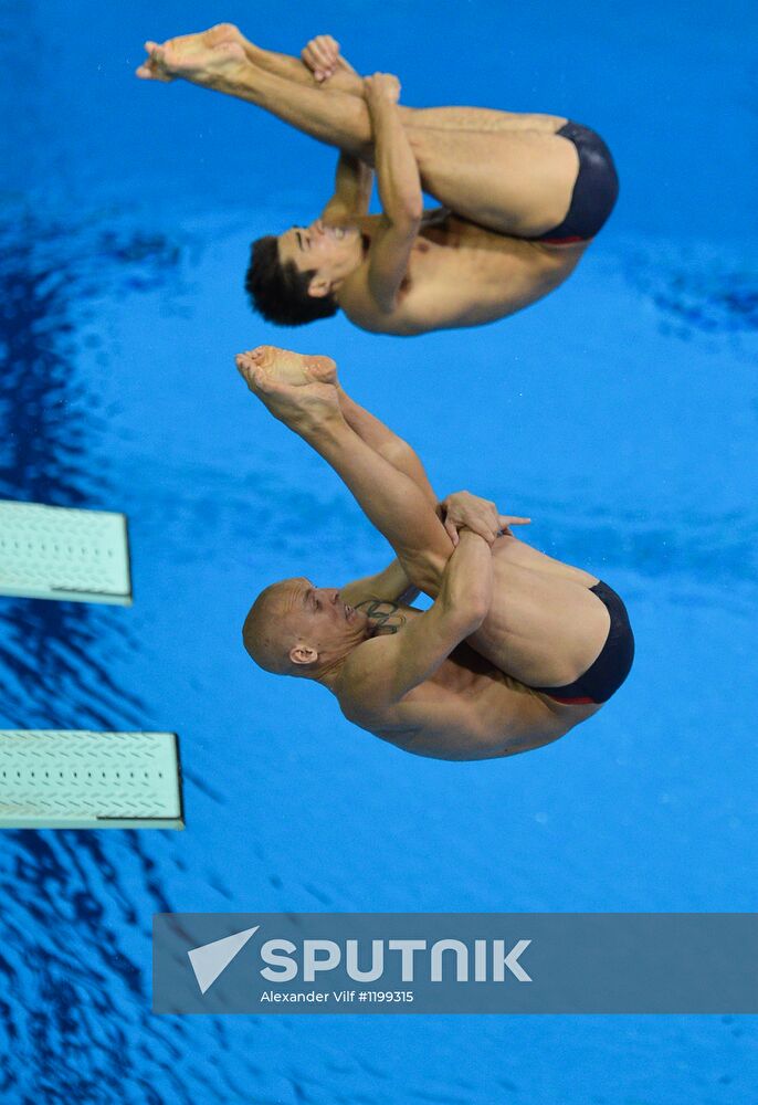 2012 Olympics. Men's Synchronised 3m Springboard Diving