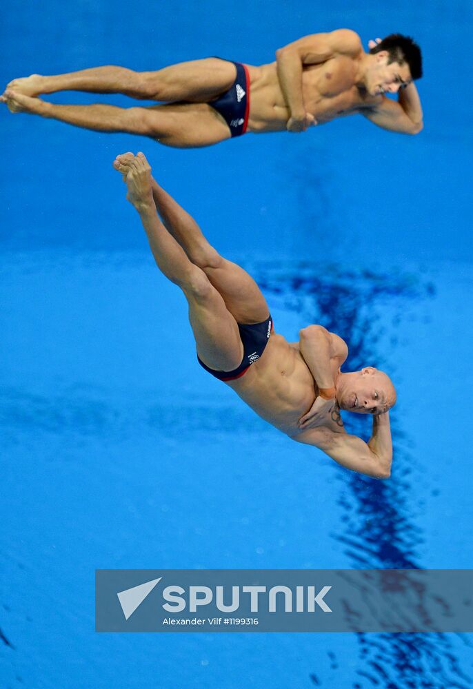2012 Olympics. Men's Synchronised 3m Springboard Diving
