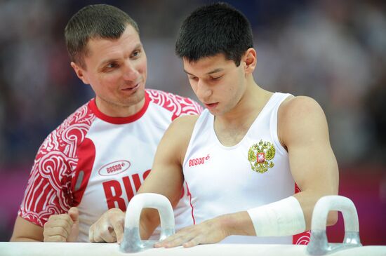 2012 Olympics. Gymnastics. Men's Individual All-Around