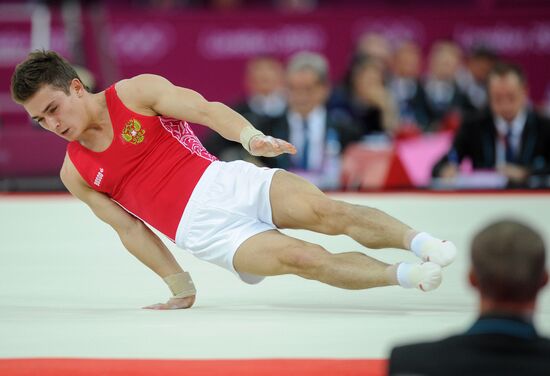 2012 Olympics. Gymnastics. Men's Individual All-Around