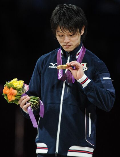 Olympics 2012 Men's Gymnastics. All-around