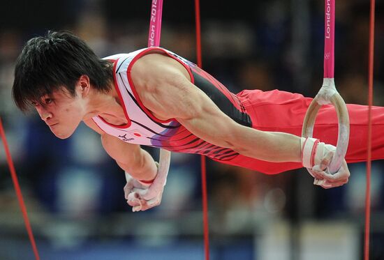 2012 Olympics. Gymnastics. Men's Individual All-Around