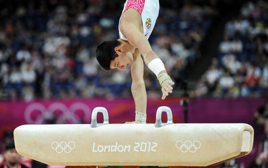 2012 Olympics. Gymnastics. Men's Individual All-Around