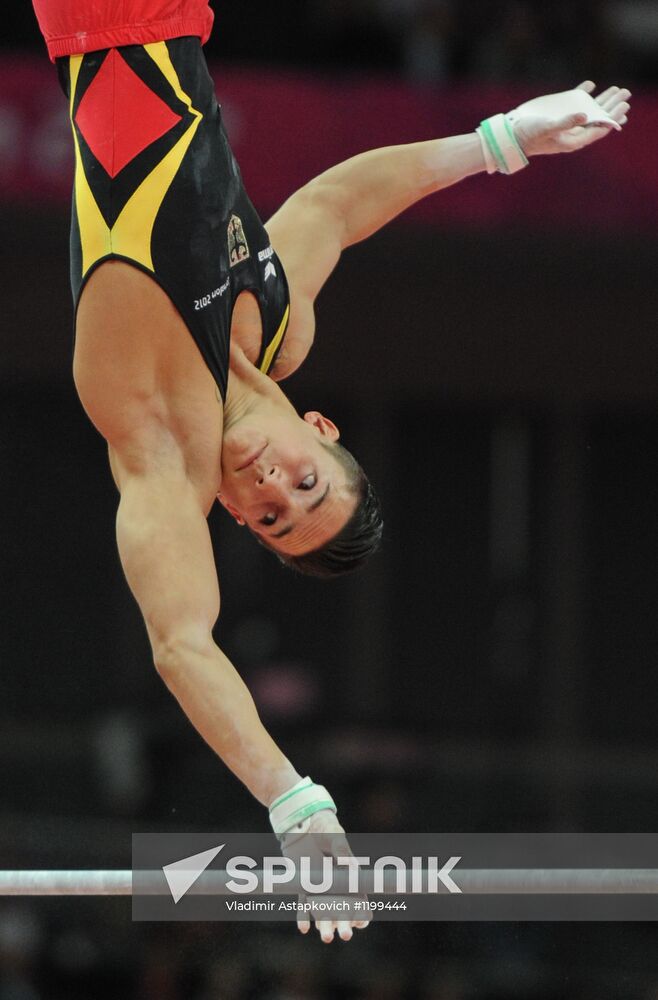 2012 Olympics. Gymnastics. Men's Individual All-Around