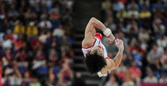 2012 Olympics. Gymnastics. Men's Individual All-Around