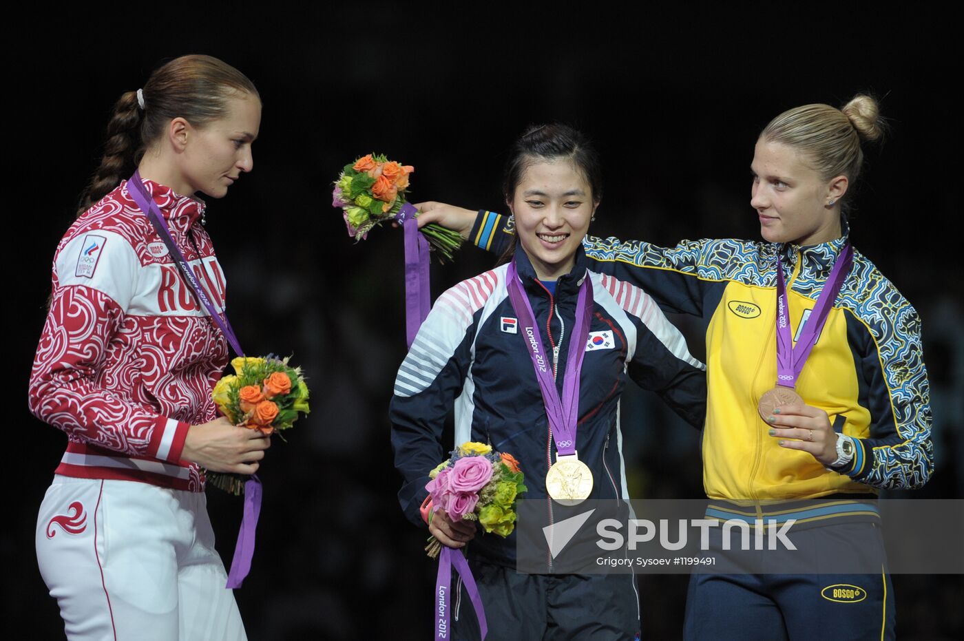 Olympics 2012 Women's Fencing. Sabre