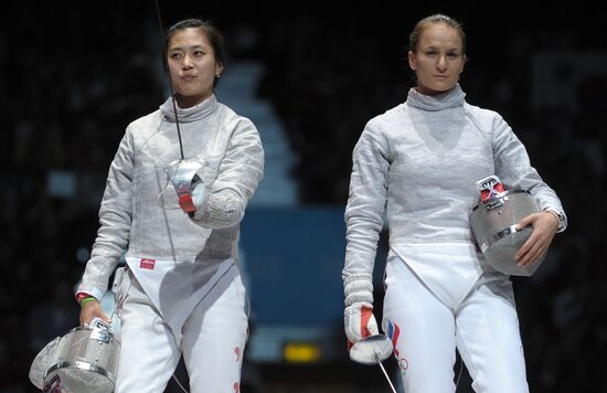 2012 Olympic Games. Fencing. Women's Individual Sabre