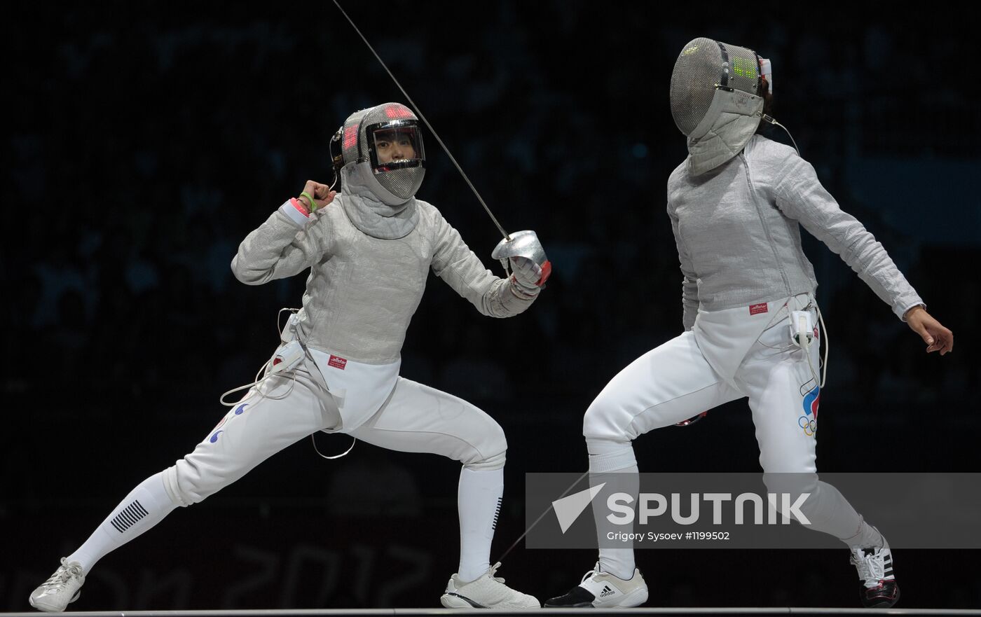 2012 Olympic Games. Fencing. Women's Individual Sabre