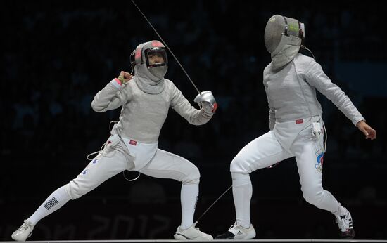 2012 Olympic Games. Fencing. Women's Individual Sabre