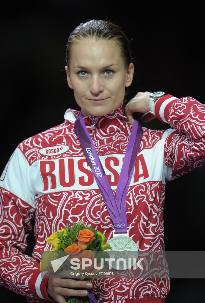 Olympics 2012 Women's Fencing. Sabre