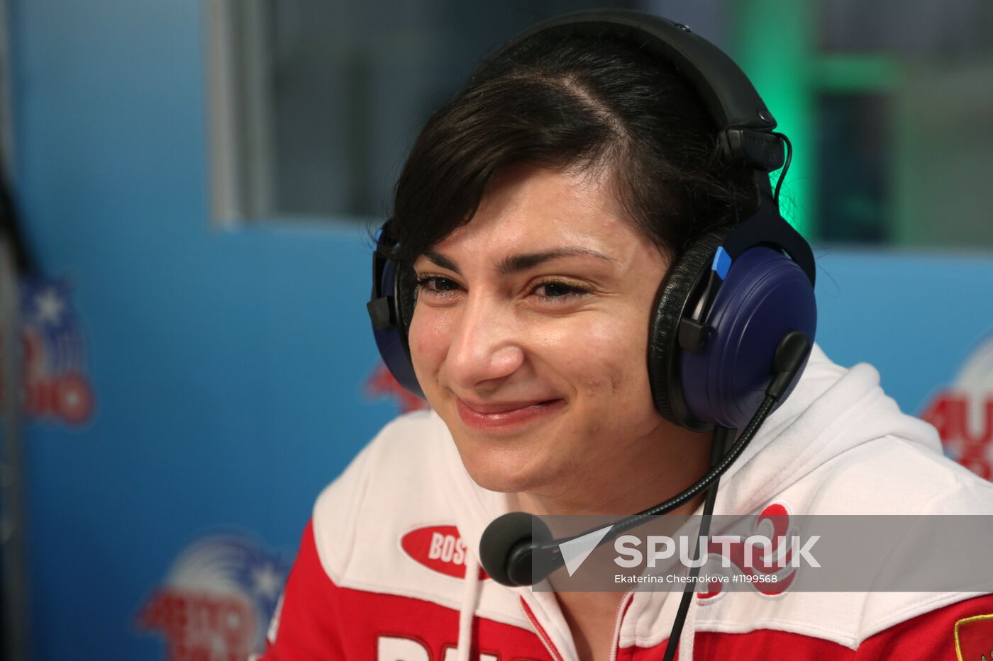 Honoring Olympic medalists in Russia Park