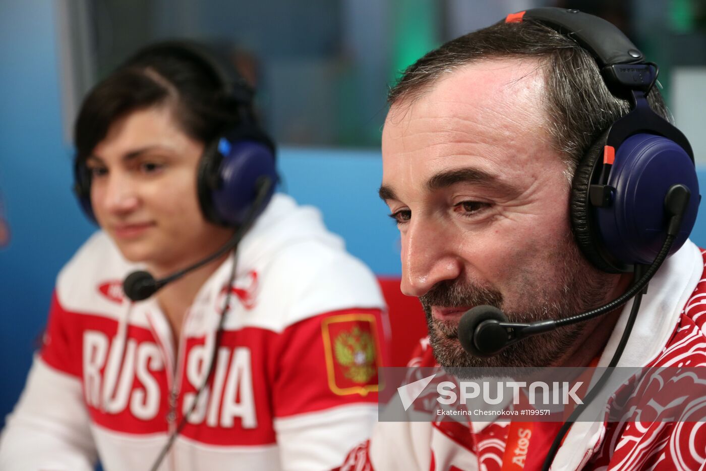 Honoring Olympic medalists in Russia Park