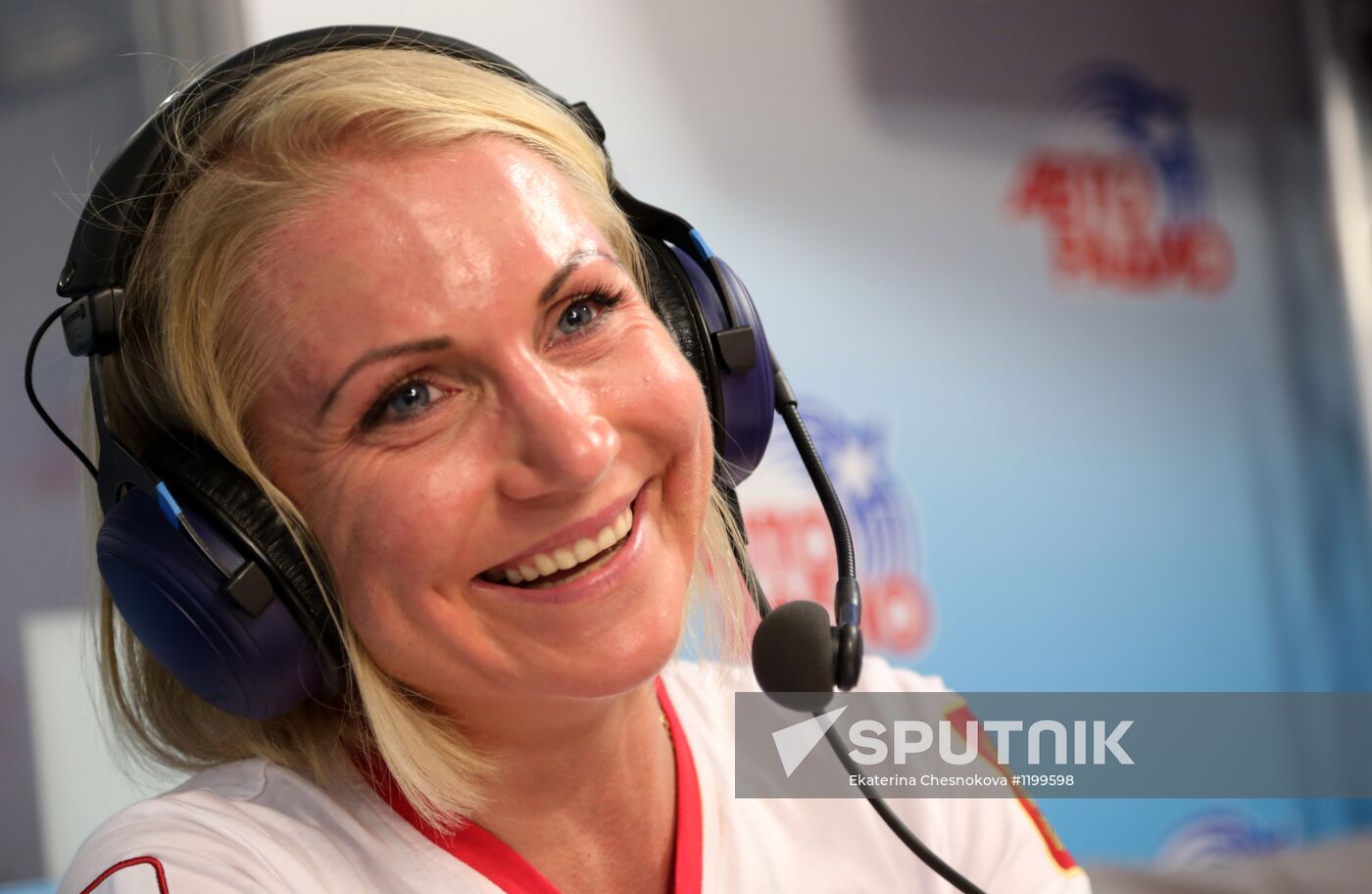 Honoring Olympic medalists in Russia Park