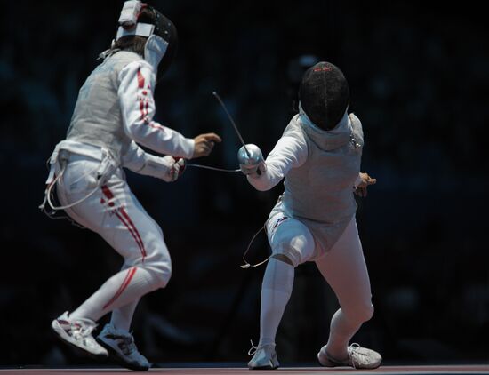 Women's team foil. Fencing. Olympic Games 2012