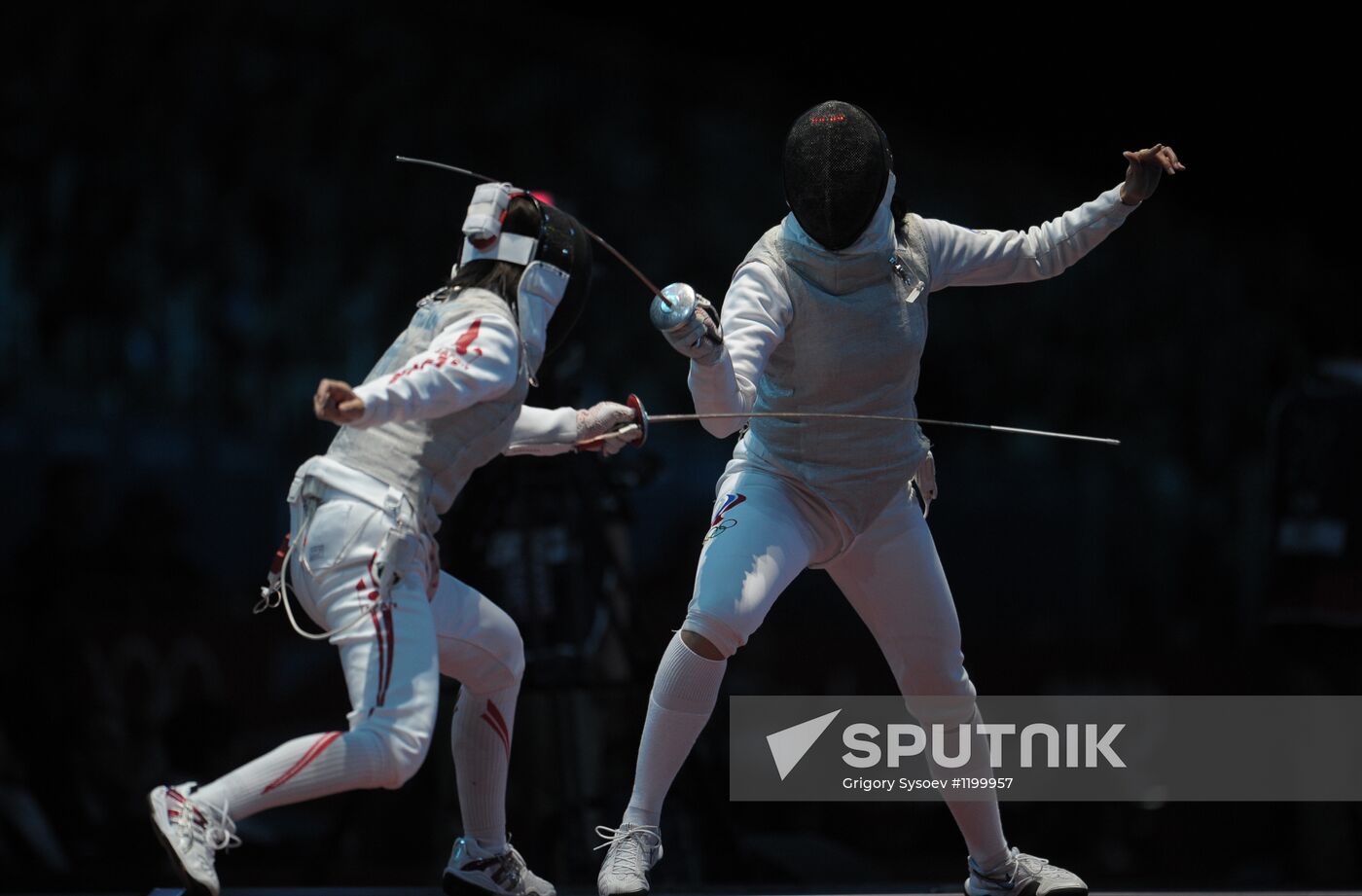 Women's team foil. Fencing. Olympic Games 2012