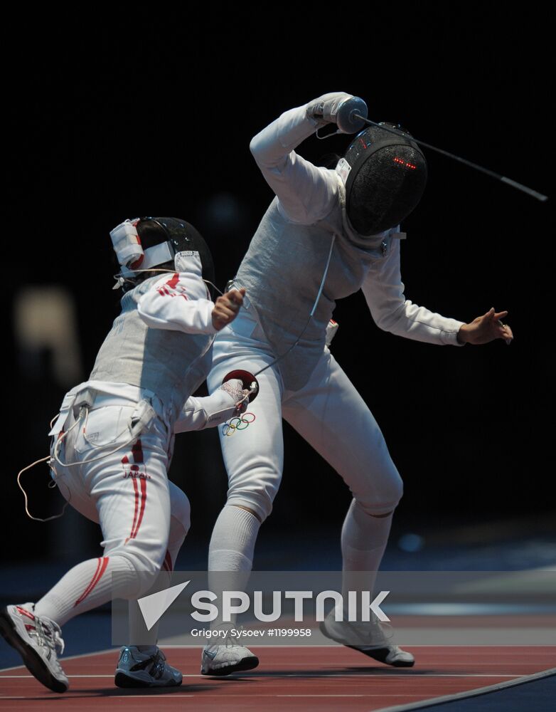 Women's team foil. Fencing. Olympic Games 2012