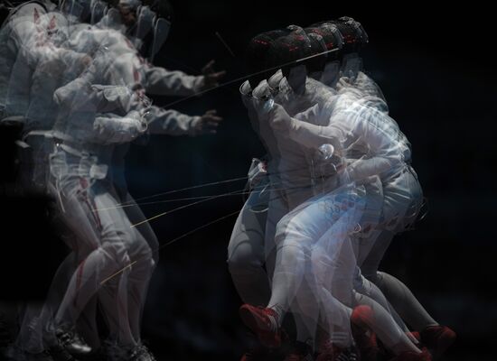 Women's team foil. Fencing. Olympic Games 2012