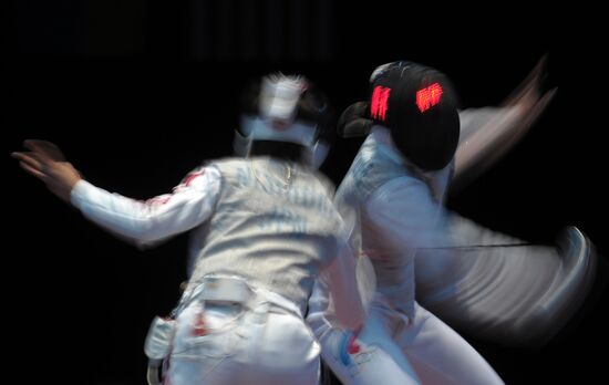 Women's team foil. Fencing. Olympic Games 2012